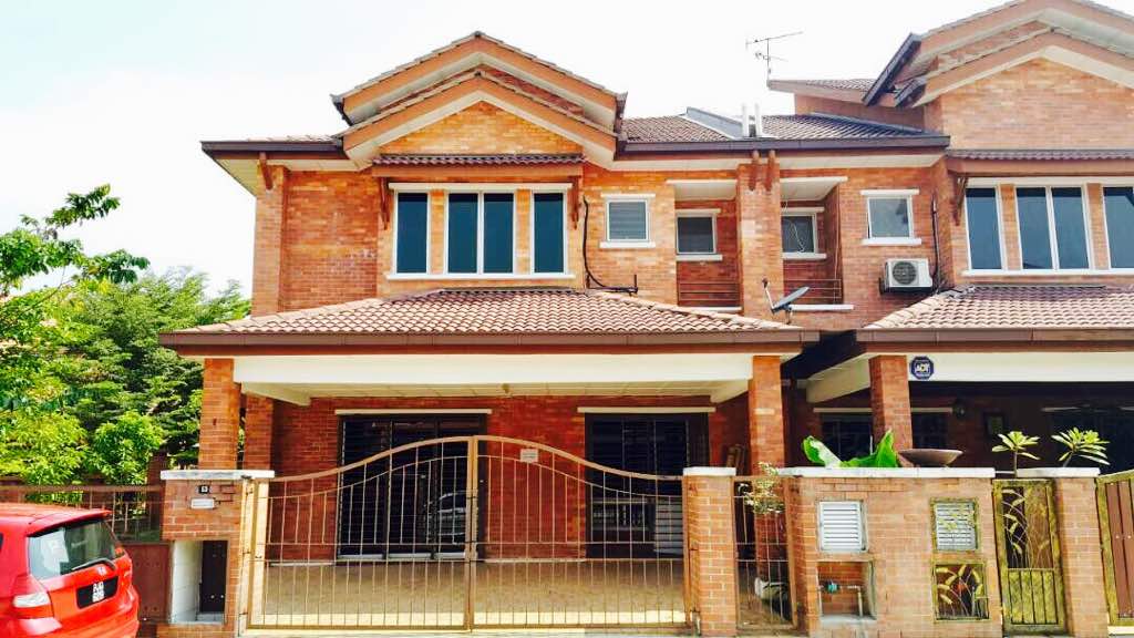 Rumah Teres TAMAN ALAM BUDIMAN SHAH ALAM Untuk Dijual Corner Lot  Ejen