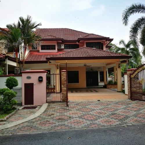 Rumah Terrace/Teres bukit jelutong shah alam Untuk Dijual Corner  Ejen
