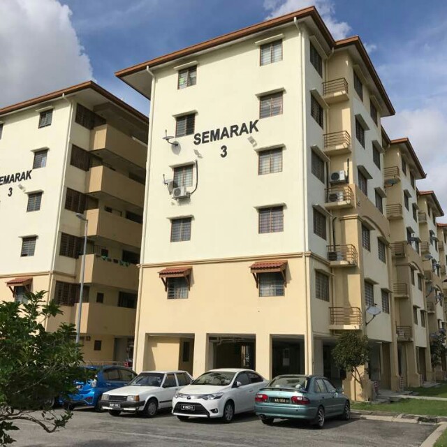 CornerLot Pangsapuri Semarak, Setia Alam untuk dijual